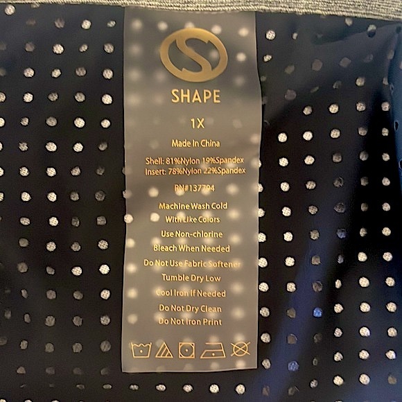 SHAPE Athletic Zip-Up Sweatshirt 1X - Picture 5 of 5